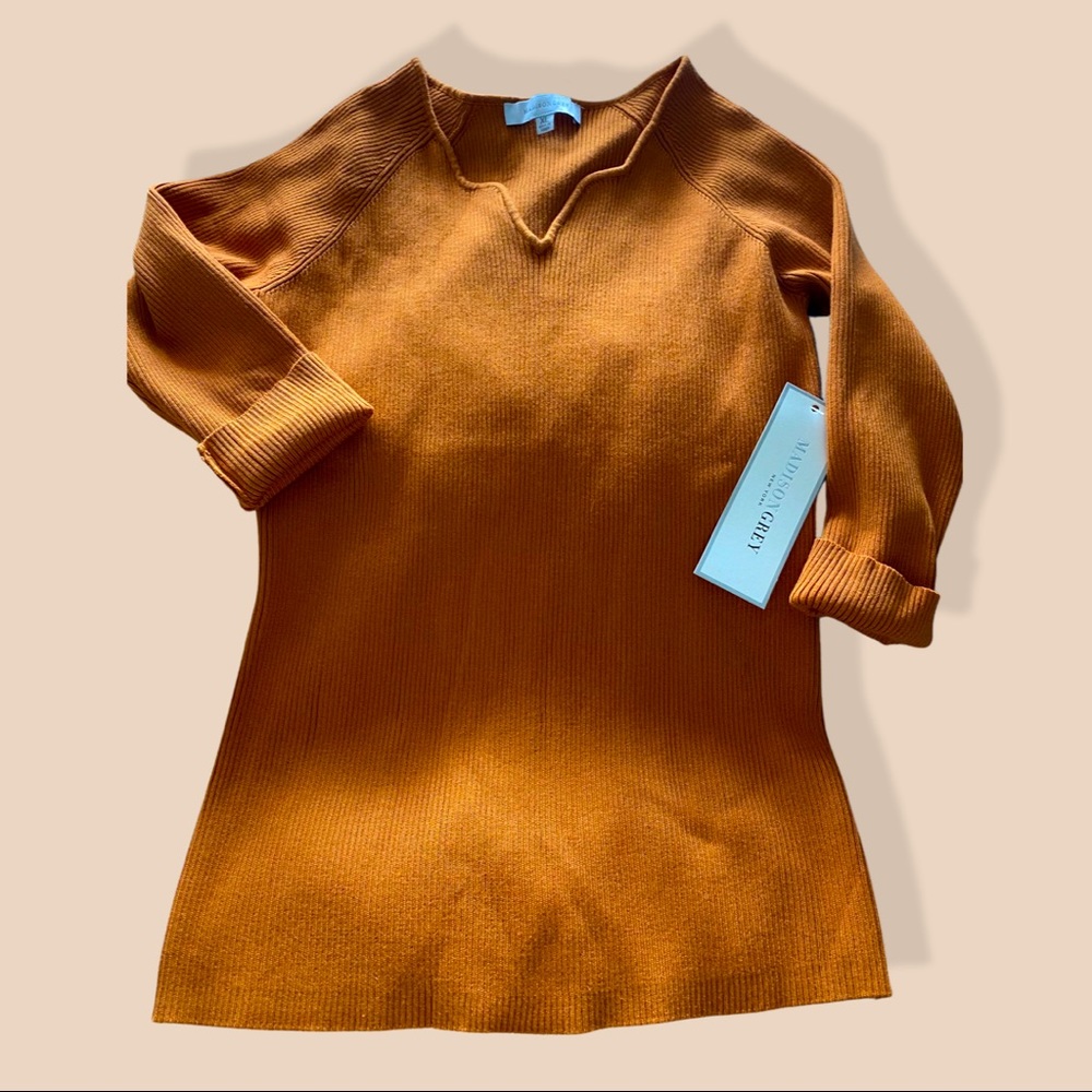 Perfect Fall Color Top with 3/4 sleeves. New!